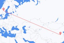 Flights from Zhengzhou, China to Sveg, Sweden