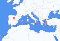 出发地 希腊出发地 伊卡利亚岛目的地 西班牙马德里的航班