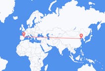 Flyreiser fra Dalian, Kina til Zaragoza, Spania