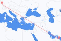 Flights from Muscat, Oman to Metz, France