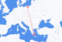 Flights from Bydgoszcz, Poland to Chania, Greece