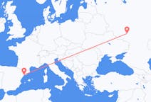 Flights from Voronezh, Russia to Reus, Spain