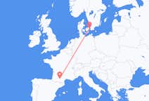 Flyrejser fra Toulouse til København