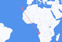 出发地 安哥拉出发地 盧班戈目的地 西班牙特内里费岛的航班