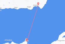Flyrejser fra Melilla, Spanien til Almeria, Spanien