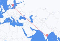 Flights from Chennai, India to Kalmar, Sweden