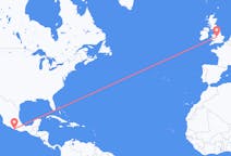 Flyreiser fra Acapulco, Mexico til Birmingham, England