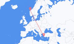 Flights from Ålesund to Bodrum