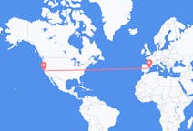 Flyreiser fra San Francisco, USA, til Castelló de la Plana, USA