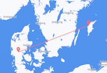 Flights from Visby to Billund