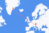 Flights from Ljubljana, Slovenia to Kulusuk, Greenland