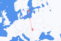 Fly fra Oradea til Visby