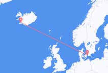 Flüge von Reykjavík, nach Kopenhagen