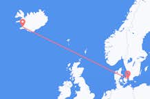 Flights from Reykjavík to Copenhagen