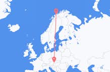 Flights from Tromsø to Bratislava