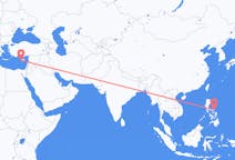 出发地 菲律宾卡坦端内斯·维拉克目的地 塞浦路斯帕福斯的航班