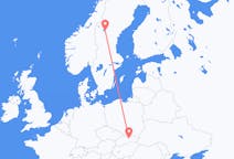 Flights from Poprad, Slovakia to Östersund, Sweden