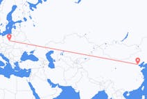 Flyreiser fra Tianjin, Kina til Łódź, Polen