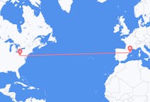 Flights from Morgantown, the United States to Barcelona, Spain