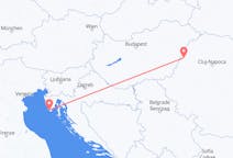 Flyrejser fra Oradea, Rumænien til Pula, Kroatien