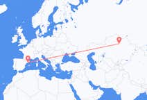 Flyreiser fra Nur-Sultan, til Barcelona