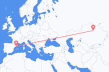 Flights from Nur-Sultan to Barcelona