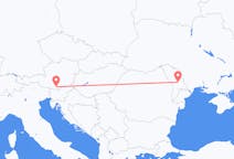 Flights from Chișinău to Klagenfurt