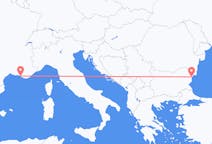 Flights from Varna, Bulgaria to Marseille, France