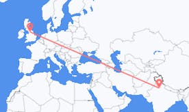 Flights from India to England