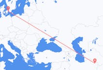 Flights from Mashhad to Copenhagen