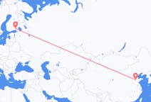 Flüge von Jinan, China nach Lappeenranta, Finnland