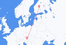 Flights from Jyvaskyla to Graz