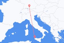 Flyreiser fra Memmingen, Tyskland til Trapani, Italia