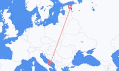 Flights from Bari to Tartu