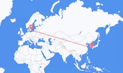 Flights from Nagasaki, Japan to Ronneby, Sweden