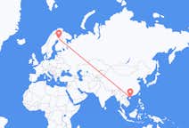 Flyreiser fra Haikou, til Rovaniemi
