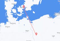 Flights from Copenhagen, Denmark to Zielona Góra, Poland