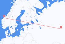 Flyg från Perm till Molde