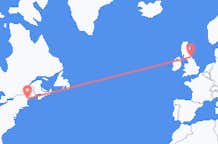 Flyg från Portland, USA till Newcastle upon Tyne, England