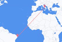 Flights from Recife, Brazil to Naples, Italy
