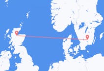 Flights from Inverness, Scotland to Växjö, Sweden