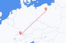 出发地 波兰出发地 比得哥什目的地 瑞士Zurich的航班