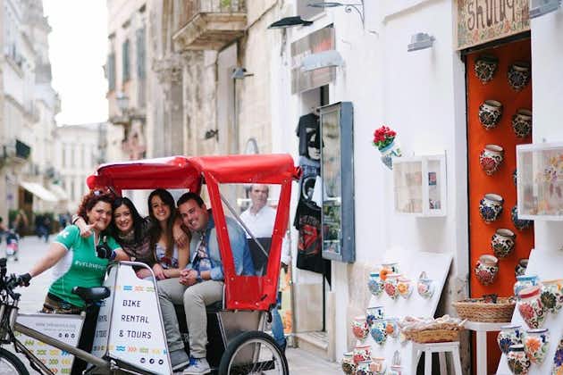 Tour di shopping a Lecce in risciò