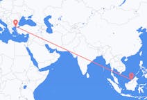 出发地 马来西亚美里目的地 希腊亞歷山德魯波利斯的航班