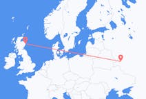 Flights from Bryansk, Russia to Aberdeen, the United Kingdom
