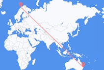 Flyrejser fra Coffs Havn, Australien til Tromsø, Norge