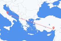 Vols depuis la ville d'Adana vers la ville de Pescara