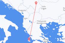 Flyreiser fra Kefallinia, til byen Niš