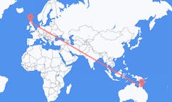 เที่ยวบินจาก แคนส์ ออสเตรเลีย ไปยัง อินเวอร์เนสส์ ออสเตรเลีย