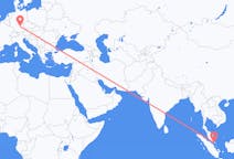 Flug frá Johor Bahru, Malasíu til Nürnberg, Þýskalandi